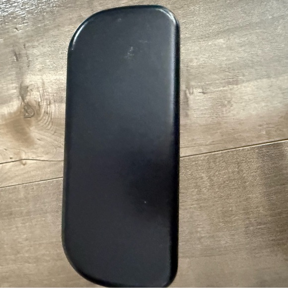 Coach Hard Eyeglass Case Black Shell‎ Felt Interior - Picture 4 of 8